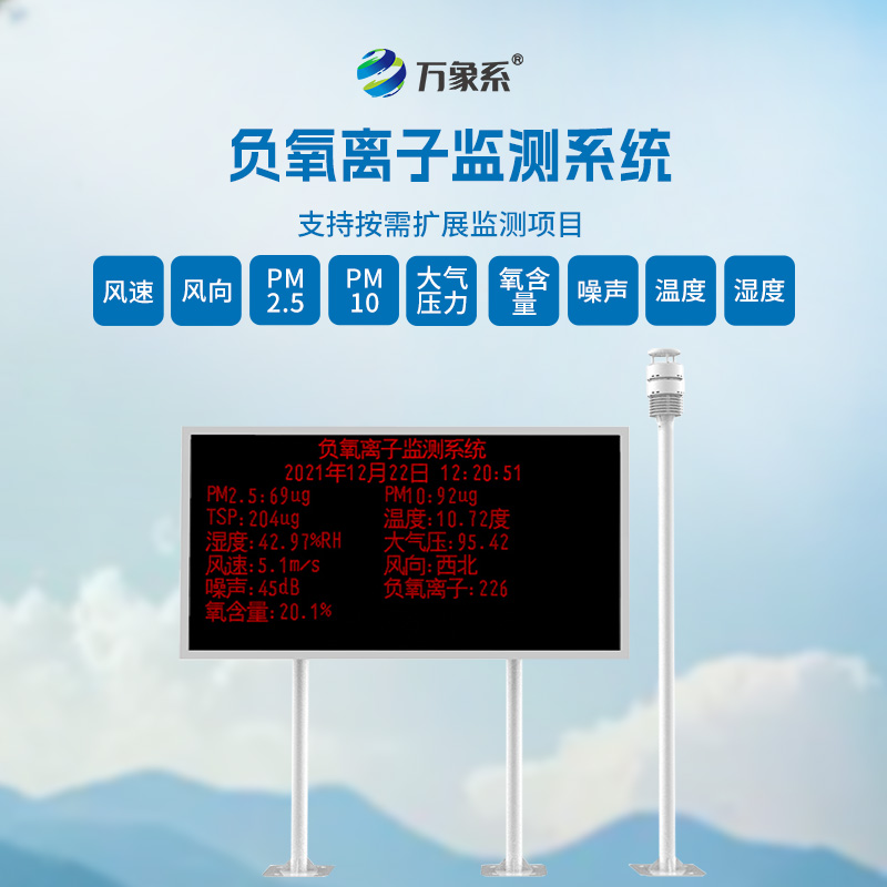 負氧離子在線監測站
